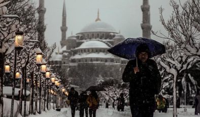 Şehrin ısısı İstanbul’a kar yağışına engel oluyor