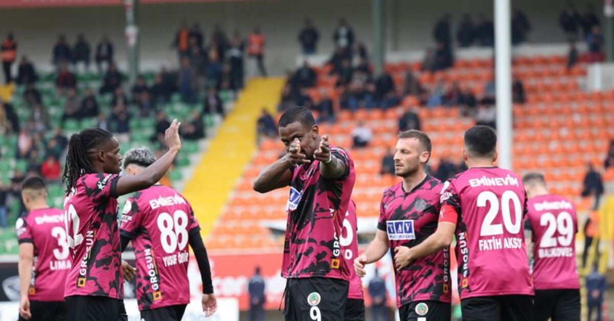Alanyaspor: 5 – Başakşehir: 4 | MAÇ SONUCU