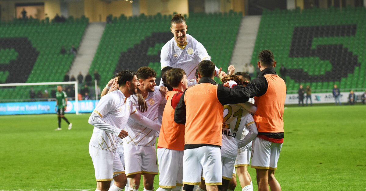 Sakaryaspor: 1 – Manisa FK: 2 | MAÇ SONUCU