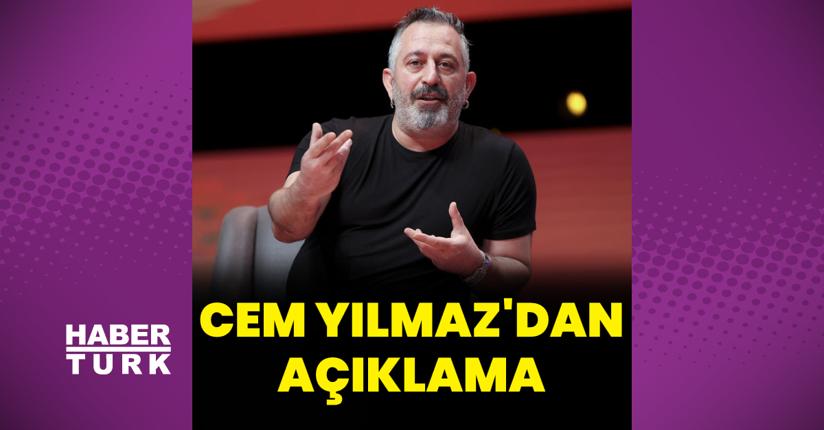 Cem Yılmaz’dan açıklama