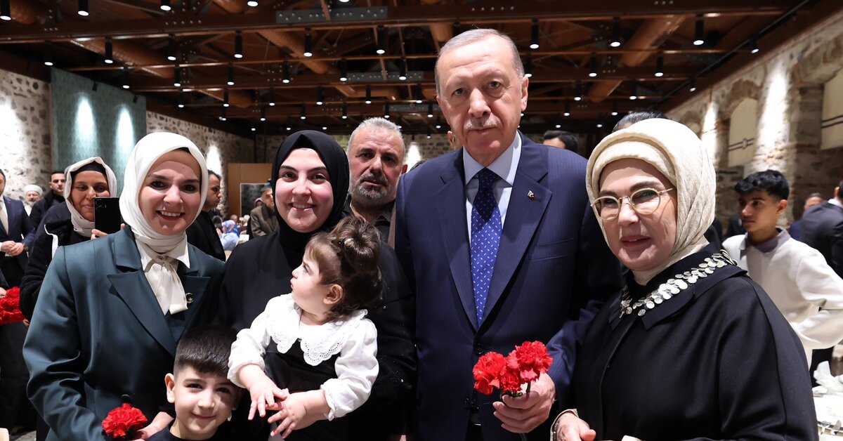 Emine Erdoğan şehit aileleriyle iftar programına ilişkin paylaşım yaptı