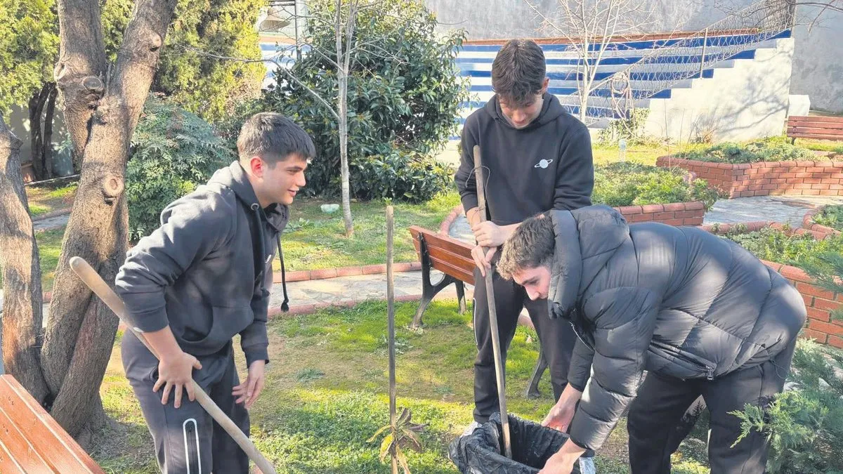 Liselilerden çevre dostu proje